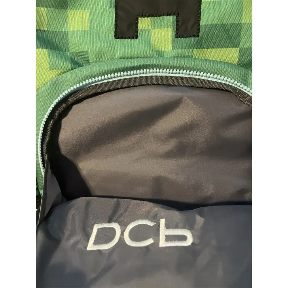 Pottery Barn Mackenzie Minecraft Creeper Critter Glow Dark Large Backpack DCP